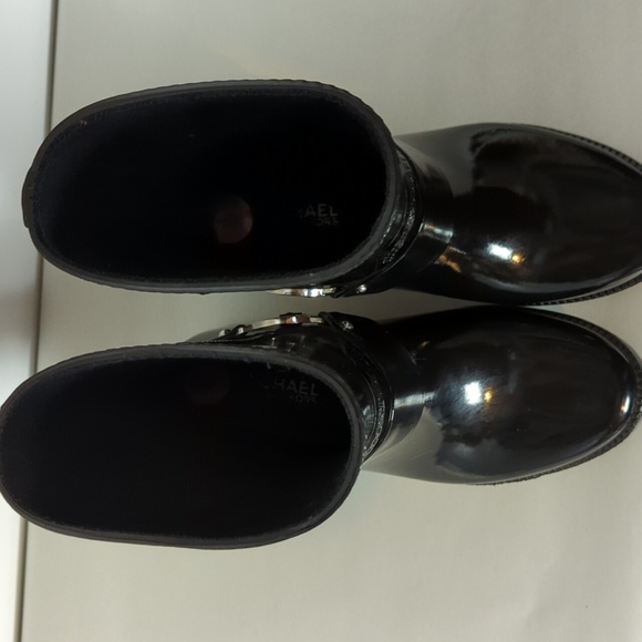 Michael Kors Fulton Harness Mid Calf Rain Boot - Picture 9 of 12